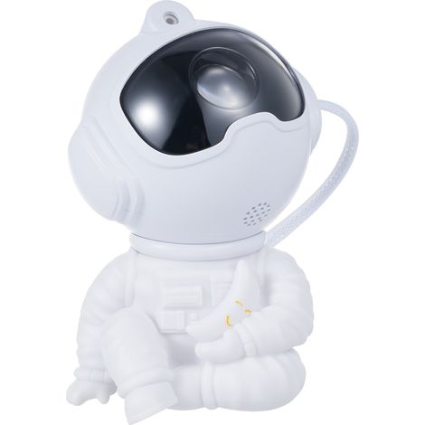 Projecteur galaxie nébuleuse astronaute décor chambre lampe LED plafond tête orientable avec télécommande minuterie 45/90 min luminosité vitesse réglable (1/3)