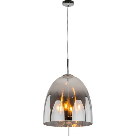 Lampada a sospensione Italux Alan modello MD-OYD-10310B-SP4 fumé (1/5)