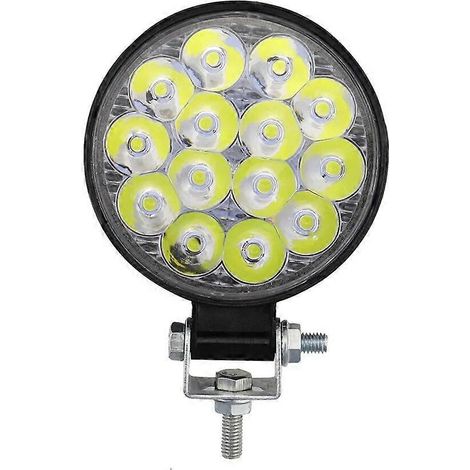4/2/1 Projecteur de travail LED 42W 3030 14SMD 4200LM pour voiture, camion, tout-terrain, feux de route de nuit, feux antibrouillard (1 pièce) (1/5)