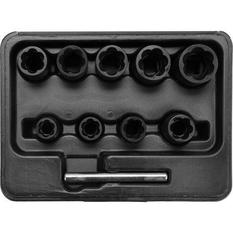 Extracteur de vis 3/8" (10 pièces) (1/3)
