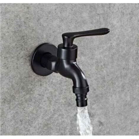 Ahlsen Robinet de jardin extérieur robinet d'eau froide vintage avec interface de commande unique (sorties 1/2 pouce - Femeo (1/4)