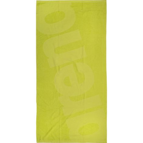 Telo mare Arena logo II verde chiaro 007303/300 taglia UNICA (1/2)