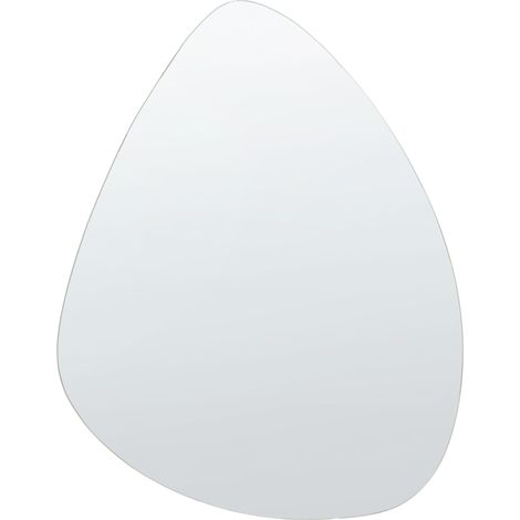 Wall Mounted Hanging LED Mirror 90 x 70 cm Modern Contemporary Bathroom Vanity Make-Up Bedroom LUGNY (1/5)