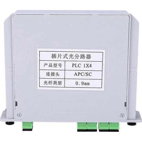 1X4 Fibre Optique Splitter SC/APC Monomode PLC Module Répartiteur Optique (1/5)