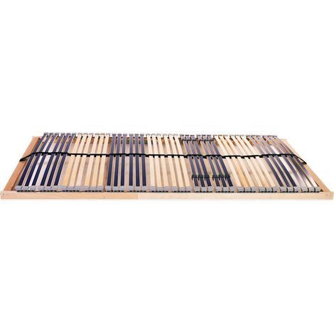Maison Exclusive - Lattenrost mit 42 Latten 7 Zonen 140x200 cm (1/5)