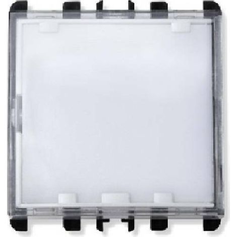 Simon urmet portanome 1p no 10a colore bianco 10128/2.b