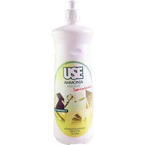 Use Detergente Ammonia Viping - per Superfici Dure - 1L (1/2)