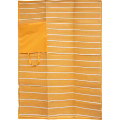 Tappeto da picnic Atmosphera giallo 210x150 cm plastica