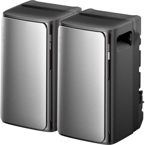 Ecoflow – Kit de 2 batteries solaires 1,92 kWh – Plug & Play, extensible jusqu'à 11,52 kWh – Contrôle intelligent IA, IP65, 6000 cycles (1/5)