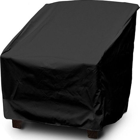 (190T 64x64x70/120cm, noir) Housse de meuble, protection de meuble, housse de chaise multifonction, housse de meuble, housse de canapé ou de chaise, housse anti-poussière (1/5)
