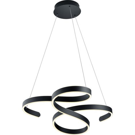 Suspension LED Francis anthracite 52W 3000K Trio 72cm (1/3)
