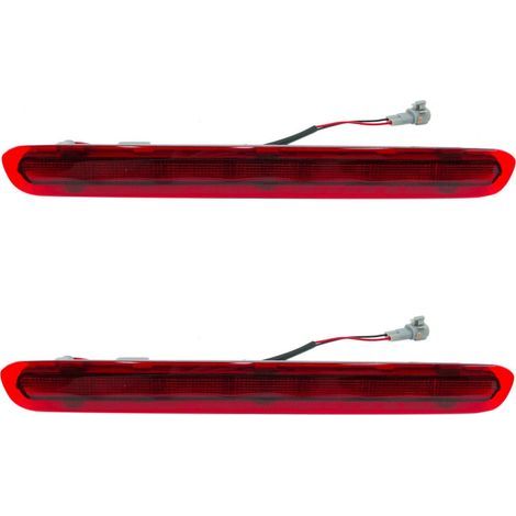 2X Troisième Feu de Freinage Dynamique, pour Hilux Revo Vigo 2015 2016 2017 2018 Coque Rouge (1/2)