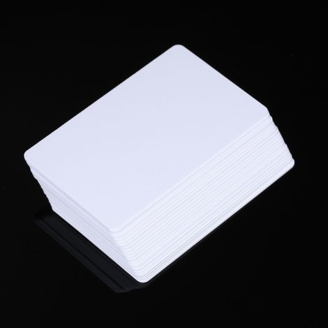 Lot de 20 cartes RFID 125 kHz vierges, lisibles et réinscriptibles, pour le contrôle d'accès (1/5)