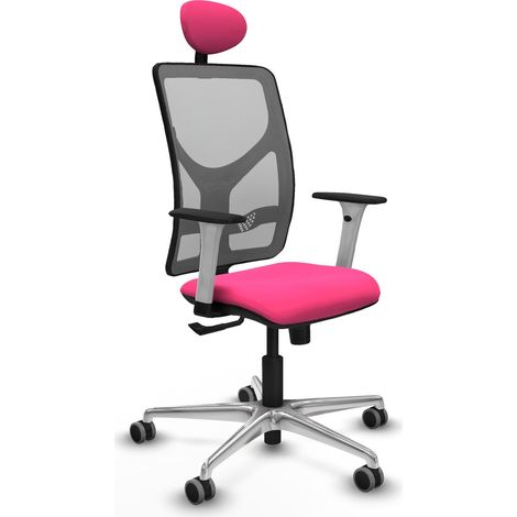 Sedia ufficio piqueras y crespo Motilla grigio bianco comfort (1/2)