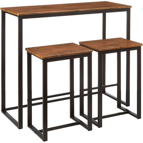 Set Paris mesa alta 2 taburetes