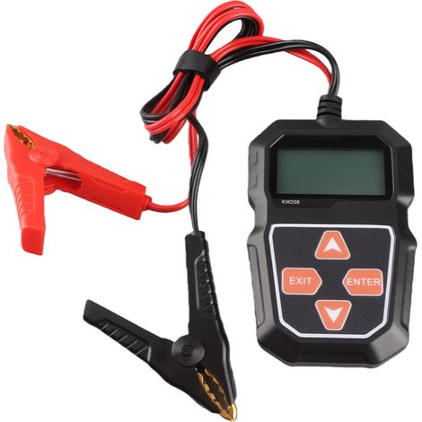 Ortviai Testeur de Batterie Automobile 12 V KW208 avec Écran TFT Couleur pour Voiture, Camion et SUV (1/5)