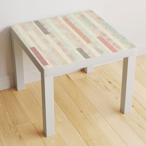 Stickers pour table - Design - 90x90 cm - Adhésif + Protection BRILLANTE (1/2)