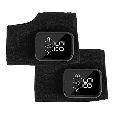 Appareil de massage des pieds 3 en 1, portable et rechargeable par USB, avec 3 modes et 3 niveaux de chaleur, pour SHE, noir.-AquaForge (1/5)