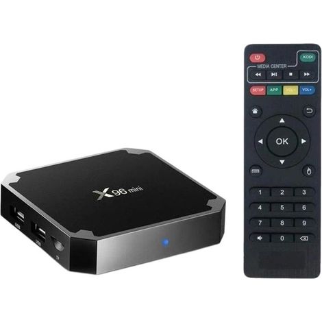 Boîtier TV Android 7.1, 2 Go de RAM, 16 Go de ROM, X96 Mini, lecteur multimédia en streaming 4K HD (1/4)