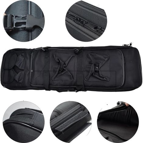 Taktischer Rucksack, wasserdicht, geräumiges Design, Schwarz (1/2)