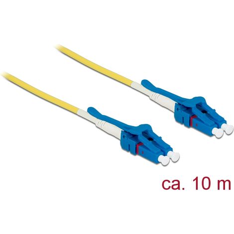Delock Cabe de fibra Ã³ptica LC  LC monomodo OS2 Uniboot 10 m