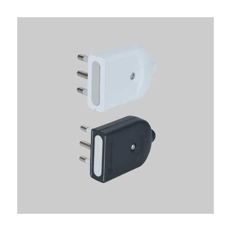 SPINA MOBILE ORIENTABILE 16A 2P+T - Bianco