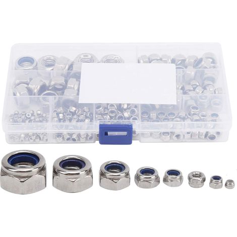 Écrous autobloquants, 281 pièces. kit de fixation anti-desserrage (1/5)