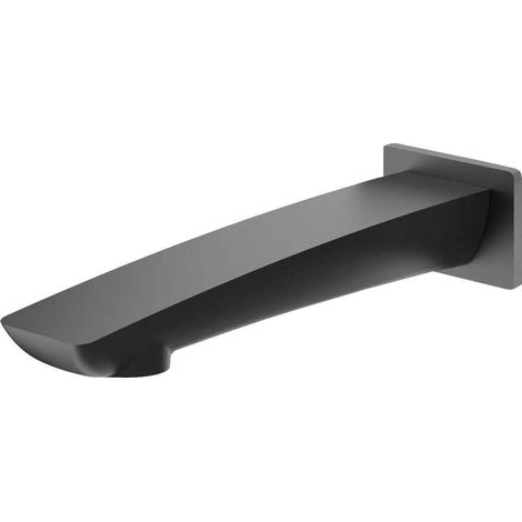 Wand-Wannenauslauf 155 mm, NEOPERL, Desso Nero, schwarz matt