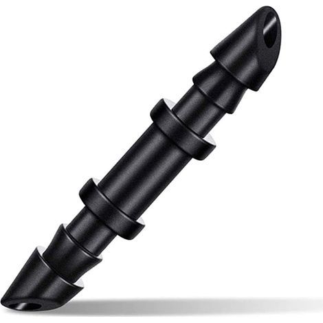 CSPARCV 150 Stück gerade Schlauchverbinder für Tropfbewässerung, 1/4" Schlauchkupplungen für Blumentöpfe, Gemüsegärten, Rasenflächen und Wasserschläuche (1/4)