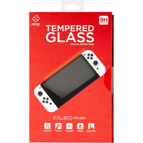 Protector de Pantalla FR-TEC para Nintendo Switch OLED (1/4)