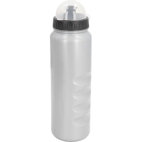 1L (1000mL) Kunststoff-Trinkflasche für Radfahrer mit staubdichtem Verschluss und Messdüse. (1/5)
