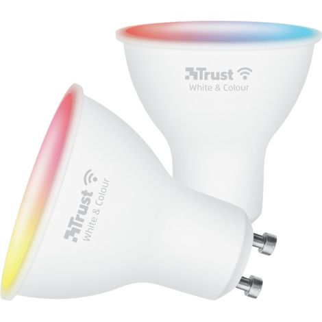 Trust GU10 DUO Smart WiFi LED Spot Weiß & Farbe (1/4)