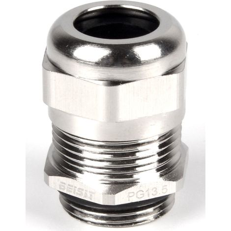 Presse-étoupe M40 x 1.5 en Laiton nickelé pour câble de 20mm à 28mm, avec contre-écrous, IP68 ( Prix pour 1 )