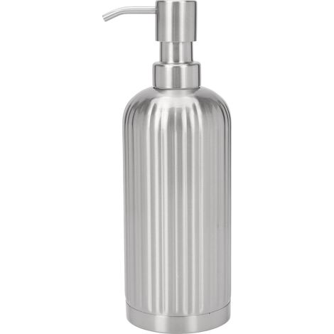 Flacon de lotion en acier inoxydable, grande capacité, flacon pompe multifonctionnel, distributeur de savon pour la cuisine et la salle de bain (1/5)