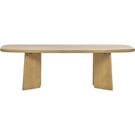 Rechteckiger Couchtisch aus massivem Mangoholz L120 cm SOTA