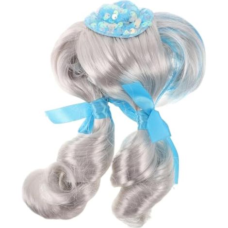 Perruque pour Chien Accessoire de Déguisement Amusant pour Petits Animaux Coiffe de Cosplay pour Fêtes Festivals et Événements (1/5)