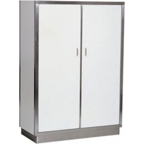 Armoire Haute Inox Professionnelle - Hauteur 1800 mm - Profondeur 580 - Combisteel