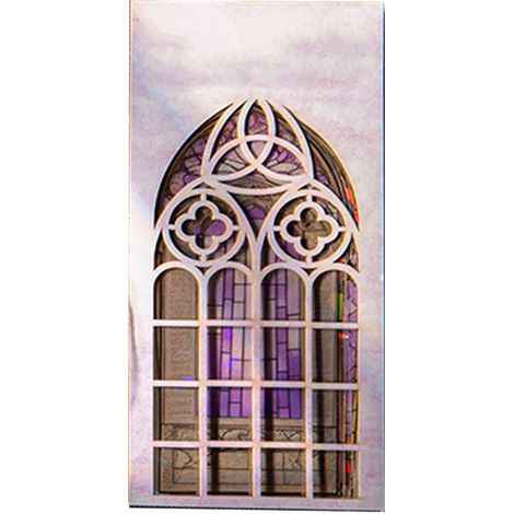 10 Vintage-Fensterrahmen-Aufkleber, Deko-Aufkleber für Haustiere, niedliche Scrapbooking-Aufkleber, Album-Planer-Zubehör, DIY-Verzierungen, Lila (1/5)