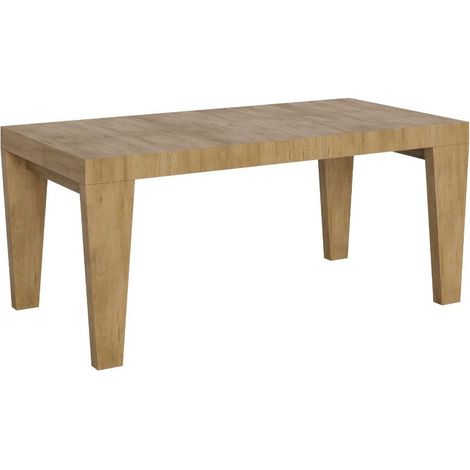Table extensible 6 à 12 personnes chêne naturel Kristo L 180 à 284cm (1/5)