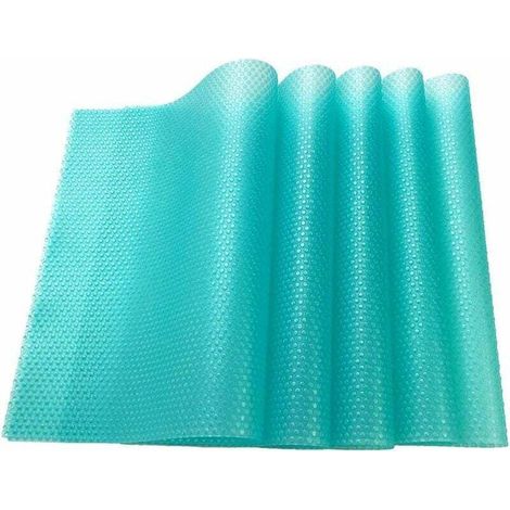 Refrigerator Mat, Washable Refrigerator Mat, Blue (1/5)