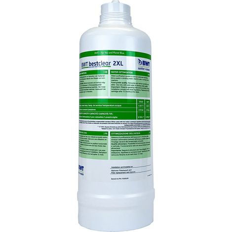 Cartucho de filtro de agua BWT Bestclear 2XL FS30U00
