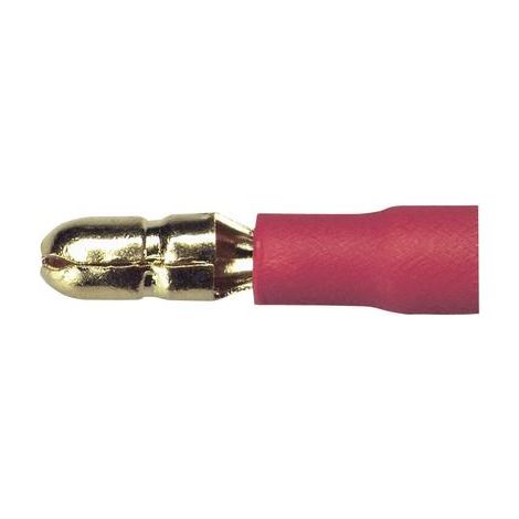 Sinuslive 4016631005778 Clavijas redondas rojas 10 piezas
