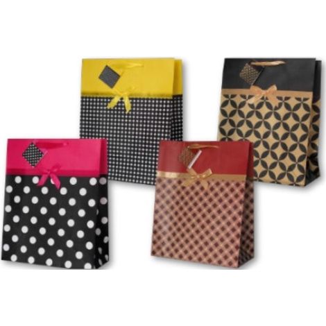 Borsa decorativa con fiocco PL-2K piccola MIX