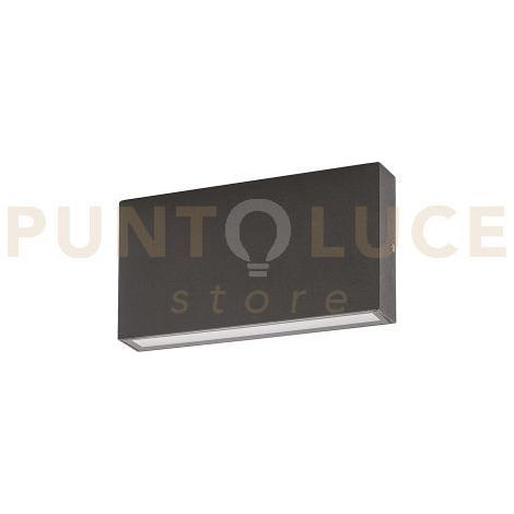 GES2211 APPLIQUE BIEMISSIONE 3000-4000-5000K 650-680LM 10W ANTRACITE