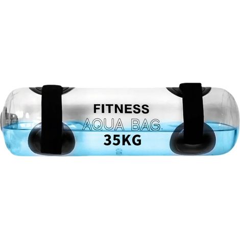 Fitness-Wasserbeutel, verstellbare Gewichtskontrolle, weiches Sicherheitsdesign, Hellgrau (1/2)