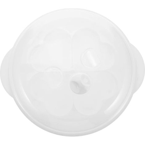 à œufs pour micro ondes blanc en forme de cœur en PP avec (1/5)