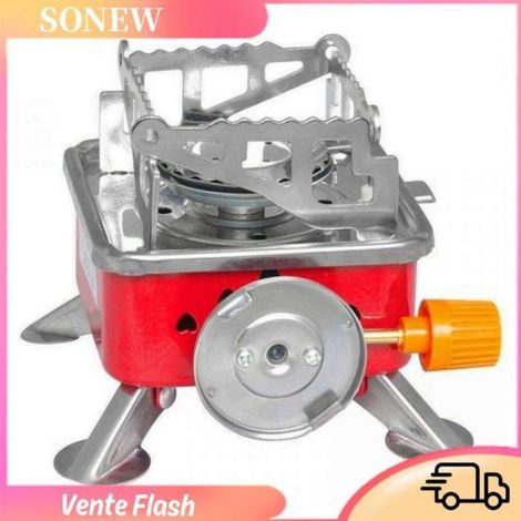 Sonew Réchaud de camping Mini Camping Stove Portable Windproof 4000BTU For Outdoor Camping ] sport camping Multicolore (1/4)