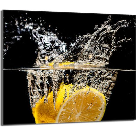 Protezione per piano cottura in vetro 60x52 Limone (1/5)