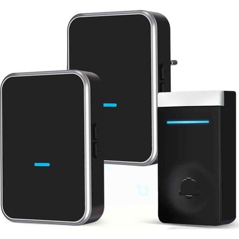 Funkklingel mit eigener Stromversorgung – Keine Batterien erforderlich – 1:2-Kommunikation – Sensor mit großer Reichweite – Umweltfreundliche und wirtschaftliche Lösung (1/4)