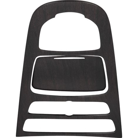 2 Garnitures de tableau de bord en bois de chêne pour Mercedes Classe E W213 2016-2018, panneau de levier de vitesse (1/5)